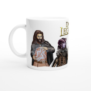 Film and video production: Heroes of Aratai (11oz Ceramic Mug) Dice Legenz