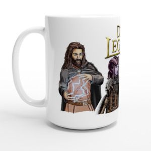 Heroes of Aratai (Large 15oz Ceramic Mug) Dice Legenz