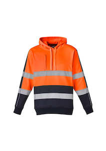 Screen printing: Unisex Hi Vis Stretch Taped Hoodie