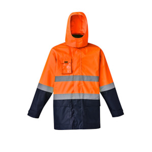 Mens Hi Vis Basic 4 In 1 Waterproof Jacket