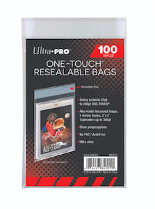 Ultra Pro ONE-TOUCH Resealable Bag (100 per pack)