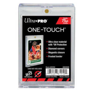 Supplies: Ultra Pro One Touch (75pt)