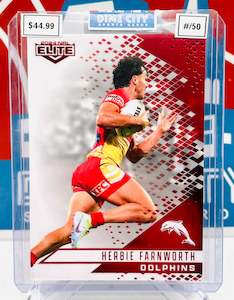 NRL 2024 Elite Ruby Parallel #/50