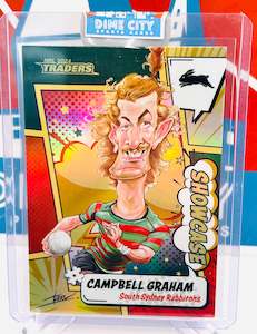 NRL Traders 2024 Showcase Caricatures Case Card #/60