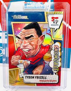 NRL Traders 2024 Showcase Caricatures Case Card #/60