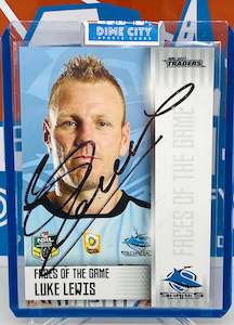 Nrl: NRL Traders 2017 Faces of the Game In Person Autograph Insert