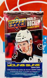 Nhl Packs: Upper Deck NHL 2020-21 Extended Series Retail Pack