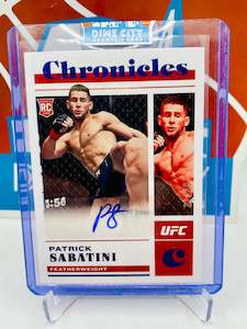 Ufc Singles: Panini Chronicles 2023 Rookie Autograph #/49