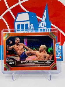 Ufc Singles: Topps Chrome UFC 2024 Orange Refractor #/25