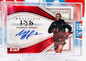 Ufc Singles: Panini Immaculate UFC 2023 Immaculate Ink Autographs #/25