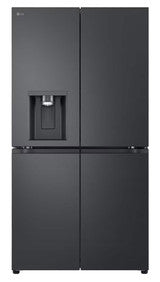 Internet only: GF-L700MBL LG 637L Matte  Black French Door Fridge