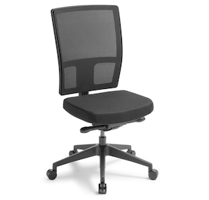 Eden Media Ergo Mesh Highback Chair with Synchro Mechanism