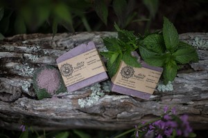 Perky Purple Peppermint Shave & Shower Soap (Vegan)