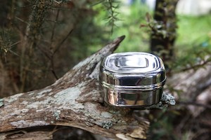 Bathroom Accessories: Stainless Steel Tin/Travel Tin