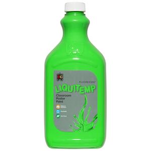 Liquitemp Fluorescent Classroom Poster Paint 2 Litres - Green