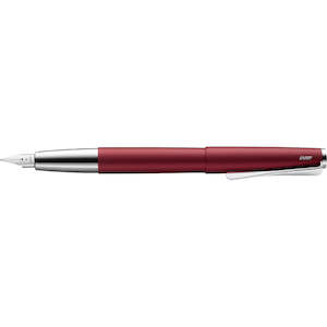 Lamy Studio Fountain Pen Matt RoyalRed with Medium Nib (067)