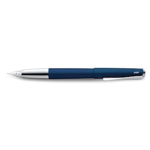 Internet only: Lamy Studio Fountain Pen Imperial Blue Fine Nib (067)