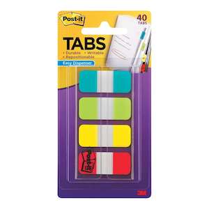 Post-it Tabs 676-ALYR 15mm x 38mm Bright, Pack of 4