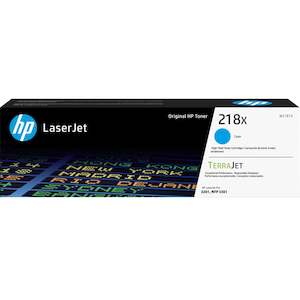 HP 218X Cyan High Yield Genuine Toner (W2181X)