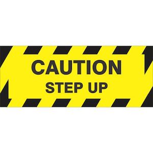 Caution Step Up – Floor Marker