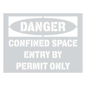 Confined Space Entry By Permit Only