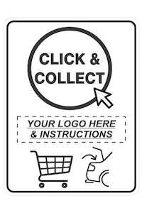 Click And Collect Sign