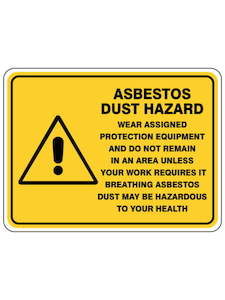 Asbestos Dust Hazard Wear Assigned Protection Equipment, Etc