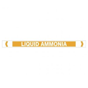 Liquid Ammonia Pipe Markers