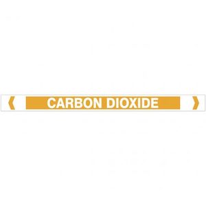 Carbon Dioxide Pipe Markers