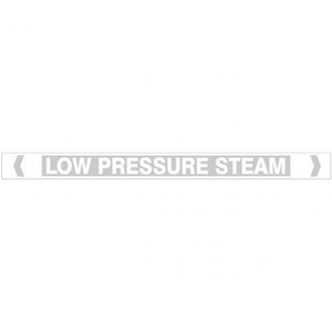 Low Pressure Steam Pipe Markers