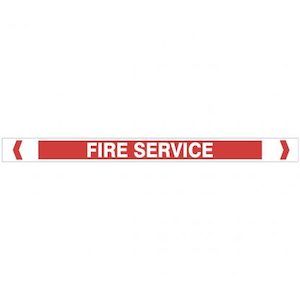 Fire Service Pipe Markers