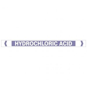 Hydrochloric Pipe Markers