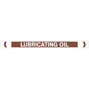 Lubricating Oil Pipe Markers