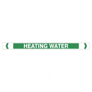 Heating Water Pipe Markers