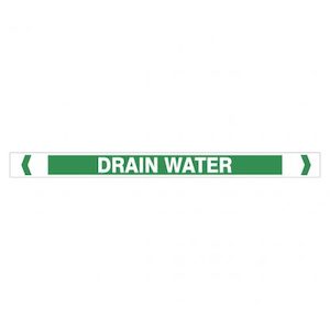 Drain Water Pipe Markers