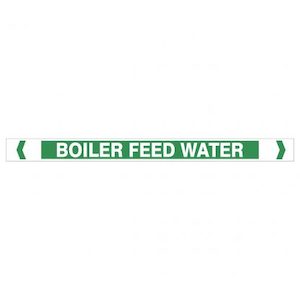 Boiler Feed Water Pipe Markers