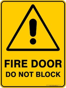 Fire Door Do Not Block