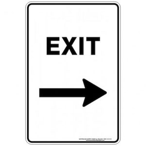 Exit Arrow Right