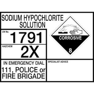 Sodium Hypochlorite – Panel