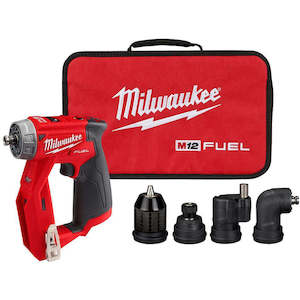 Milwaukee M12 FUEL Brushless 4-in-1 Installation 3/8 in. Drill Driver (Tool-Only)