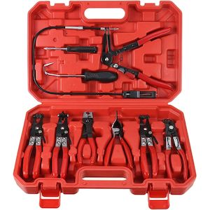 DTNZ 9 Piece Hose Clamp Plier Set