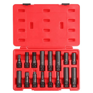 DTNZ 16-Piece Locking Wheel Nut Master Key Set Wheel Lock Removal Kit