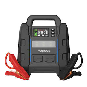 Tool, household: Topdon V4500PLUS Vehicle Battery Jump Starter 4500A & Battery Tester