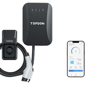 TOPDON Pulse Q Level 2 EV Charger, Smart Home Electric Car Charger