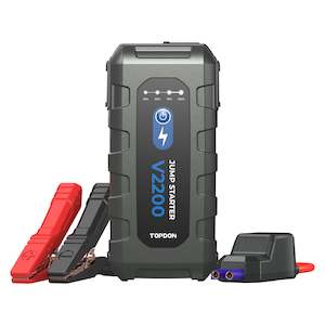 Tool, household: TOPDON V2200 2200A Jump Starter, Power Bank, 12V Car Starting Device