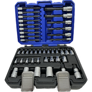 Tool, household: Blue Point Tools 1/4", 3/8", 1/2" Tamper Torx Socket Set