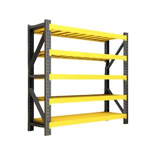 Warehouse Garage Storage Rack Shelving 5 Layer 300kg 2000x600x2000mm Starter Kit