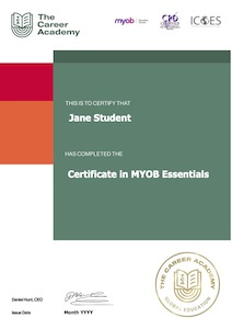 Products: Diploma in MYOB