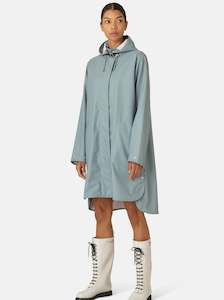 ILSE JACOBSEN - RAIN71 Light Detachable Hood Coat - Blue Cloud