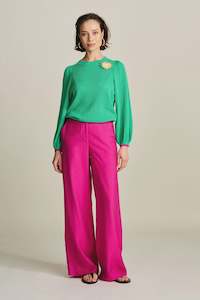 Clothing: POM AMSTERDAM - Pants - Fuchsia